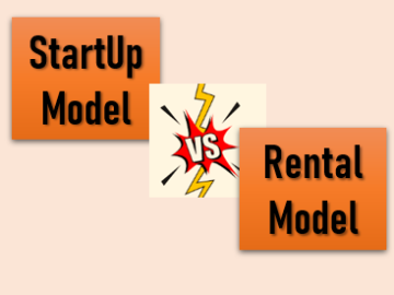 startup vs rental