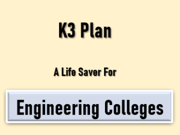 K3 Plan - A life saver for Engineering Colleges