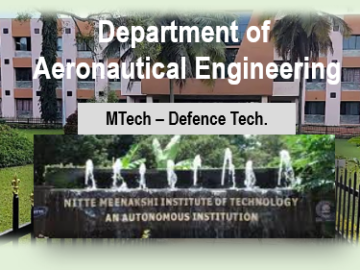 NITTE - Department of Aeronautical Engineering
