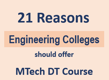 21 Reasons Engineering Colleges should offer MTech Defence Technology