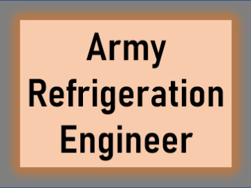 army refrigeration engineer