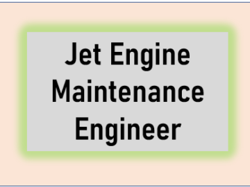 jet engine maintenance engineer