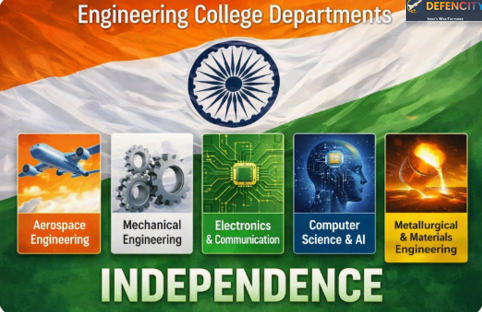 Independence to Engineering College Departments
